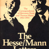 Hesse Mann Letters book cover