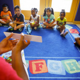 children learning