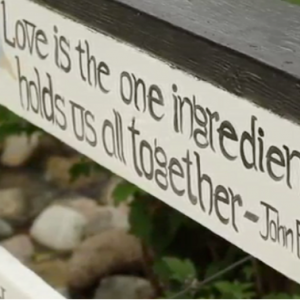 Love is the ingredient that holds us all together