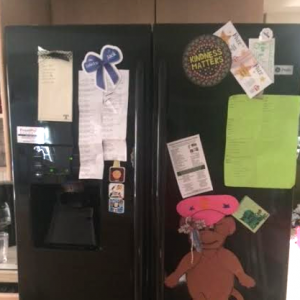 fridge door