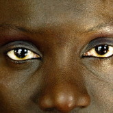 eyes woman African